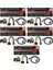 Sagrado 5 Adet Renkli Yükseltici VER12 Pro Pcı-E Pcıe Pcı Express Kart Gpu 1x X16 6pin Sata Adaptör Kablosu Madencilik Yükseltici Video Kartı Için (Yurt Dışından) 1