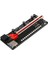 Sagrado 5 Adet Renkli Yükseltici VER12 Pro Pcı-E Pcıe Pcı Express Kart Gpu 1x X16 6pin Sata Adaptör Kablosu Madencilik Yükseltici Video Kartı Için (Yurt Dışından) 4