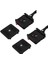 2x Alüminyum 1/4 Inç ve 3/8 Inç Hızlı Çıkarma Plakası + Kelepçe Adaptörü Dağı W/kilit Dslr Kamera Tripod (Yurt Dışından) 1