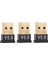 Pc Için 3x USB Bluetooth 5.0 Adaptörü WIN10/8.1/8/7/BLUETOOTH Dongle Alıcı/verici Kulaklığı Bağlama Desteği Için (Yurt Dışından) 1