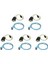 5x RJ45 Ağ Kablosu Seri Kablo RJ45 - Db9 ve RS232 - USB (2'si 1 Arada) Cat5 Ethernet Adaptörü Lan Konsol Kablosu (Yurt Dışından) 1