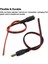 Sagrado 10 Çift Dc Güç Pigtail Kablo Tel, Cctv Güvenlik Kamerası ve Aydınlatma Güç Adaptörü Için 12V 5A Erkek ve Dişi Konnektörler (Yurt Dışından) 4