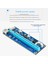 Sagrado Pcı-E Adaptör Kartı Pcı-E 1x Ila 16X Uzatma Kablosu 4pin Btc Madenciliği Için Adanmış USB 3.0 Görüntü Adaptör Panosu (Yurt Dışından) 2