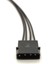 Sagrado 6 Adet 4pın Ide Sata Adaptörü 1 Ila 5 Kablo Serisi Ata Güç Uzatma Kablosu 18AWG 5 Katmanlı HDD Kafesi Btc Madencilik (Yurt Dışından) 5