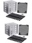2x 5,25 Inç Ila 5 x 3,5 Inç Sata HDD Kafesi Raf Sabit Disk Disk Muhafaza Disk Tepsisi Adaptörü (Yurt Dışından) 1
