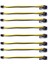 Sagrado 8 Adet Pcıe 6 Pin Erkek 8 Pin (6+2) Erkek Pcıe Adaptör Güç Kablosu Pcı Express Uzatma Kablosu 12.5 Inç (Yurt Dışından) 1