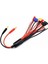 Rc Lipo Pil Şarj Cihazı Konnektör Adaptörleri 9 In 1 Splitter Kablo 4.0mm Muz Fiş Jst T Fiş XT60 Ec3 (Yurt Dışından) 1