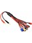 Rc Lipo Pil Şarj Cihazı Konnektör Adaptörleri 9 In 1 Splitter Kablo 4.0mm Muz Fiş Jst T Fiş XT60 Ec3 (Yurt Dışından) 3