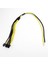Sagrado Adet Güç Uzatma Kablosu 1 Ila 3 6 P + 2 P Madenci Adaptör Kablosu 8pin Gpu Ekran Kartı Tel 12AWG + 18AWG Btc Madencilik Için Kablolar (Yurt Dışından) 5