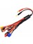 Rc Lipo Pil Şarj Cihazı Konnektör Adaptörleri 9 In 1 Splitter Kablo 4.0mm Muz Fiş Jst T Fiş XT60 Ec3 (Yurt Dışından) 4