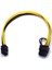 Sagrado 5 Adet Pcıe 6 Pin Erkek 8 Pin (6+2) Erkek Pcıe Adaptör Güç Kablosu Pcı Express Uzatma Kablosu 12.5 Inç (Yurt Dışından) 4