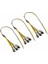 3 Adet Güç Uzatma Kablosu 6 + 2 Pin Kart Hattı 1 Ila 3 6pin + 2pin Adaptör Kablosu 12AWG + 18AWG Madenci Madencilik Için Splitter Tel Btc (Yurt Dışından) 1