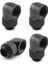 Sagrado 4-Pack G1/4 Inç Erkek - Dişi Genişletici Konnektör 90 Derece Döner Dirsek Pc Soğutma Sistemi Için Çoklu Bağlantı Adaptörü (Yurt Dışından) 1
