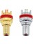 Sagrado Adet Rca Jack Hıfı Terminalleri Pom Yalıtım Rca Soket Adaptörü Av Terminali Fono Konektörü, Altın, Altın Kaplama (Yurt Dışından) 2