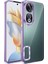 Huawei Honor 90 Kılıf Kamera Korumalı Logo Gösteren Şeffaf Kapak 1