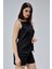 Siyah Regular Fit Astarlı Askılı Yelek 5