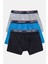 Erkek Çocuk Boxer 3'lü Paket Renkli, Pamuklu ve Likralı Esnek Kumaş 1