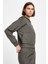 Kadın Antrenman Fermuarlı Sweatshirt 25B-2046 2