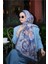 Soft Batik 0343 Gri Şal 4