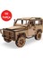 Ahşap 4x4 Off-Road Araç Maketi - 132 Parça 4x4 Model Araba - 3D Land Rover Defender Puzzle 1