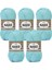 Örgü İpliği 5’li Paket – 100G x 5 – %50 Pamuk %50 Premium Akrilik – 245M – Yazlık Bluz, Hırka, Şal ve Aksesuarlar Için 1