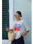 Ekru Baskılı Tshirt 3