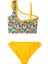 Swimfoam Çiçekli Tek Omuz Kız Çocuk Bikini Takımı 2