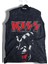 Kiss Baskılı Yıkamalı Kolsuz Tişört, Unisex Rock Band Temalı Sıfır Kol Vintage Atlet 1