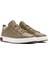 Erkek Bej Bağcıklı Deri Sneaker 25SFD691210 3