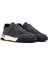 Erkek Gri Bağcıklı Süet Deri Sneaker 25SFD641710 3