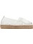 Kadın Krem Desenli Espadril 25SFD20726F 1
