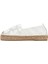 Kadın Krem Desenli Espadril 25SFD20726F 2