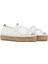 Kadın Krem Desenli Espadril 25SFD20726F 3