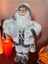 Noel Baba 45 cm El Fenerli Beyaz Aksesuarlarıyla Yılbaşı Süsü 1