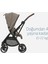 Leona2-Pebble S Tek Elle Katlanabilen Ultra Kompakt Çift Yönlü Seyahat Sistem Bebek Arabası Truffle-Black 9