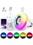 Bluetooth Hoparlör Akıllı Rgb LED Işık Renk Değiştirme Ses Bombası Ampül Görünümlü 2