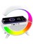 Bluetooth Hoparlör G Şekli Atmosfer Akıllı Rgb Lamba Wireless Kablosuz Şarj 2