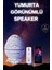 Yumurta Şeklinde Su Dalgalı Bluetooth Speaker Lamba Renkli Şarjlı 1