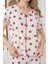 Kadın Strawberry Patterned Kısa Kol Pijama Takımı 1