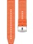Honor Choice Band 20MM ile Uyumlu Kordon Kayış Dikiş Desenli Silikon KRD102 Lms 20/dds Turuncu 1