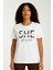 Beyaz She Yazılı T-Shirt 1