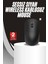 Ergonomik Tasarım Kablosuz Siyah Mouse Hassas Uzun Ömürlü 1