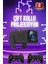 Çift Kollu Projeksiyon Taşınabilir Game Projektör Full Hd 1080P 4K Projeksiyon Gamepad 1