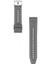 Google Ticwatch S2 Wear Os ile Uyumlu Kordon Kayış Dikiş Desenli Silikon KRD102 Lms 22/dds Gri 1