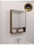 Lotus Mdf 2 Kapaklı Aynalı Banyo Dolabı Lavabo Üstü Dolap Çok Amaçlı Banyo Dolabı 2
