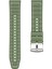 Tecno Watch 2 ile Uyumlu Kordon Kayış Dikiş Desenli Silikon KRD102 Lms 20/dds Yeşil 1