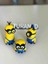 🟡 3D Baskı Minion Figür Seti - 3'lü 🟦 2