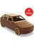Volkswagen Golf Tarzı Ahşap Maket - 63 Parça 3D Puzzle - Ahşap Golf Otomobil Maketi 1