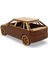 Volkswagen Golf Tarzı Ahşap Maket - 63 Parça 3D Puzzle - Ahşap Golf Otomobil Maketi 2