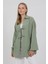 %100 Pamuk Keten Cepli Bağcıklı Kadın Kimono 1165 – Gömlek Yaka, Nefes Alan Kumaş 4